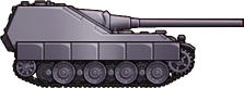 Sideview of Jagdpanther II